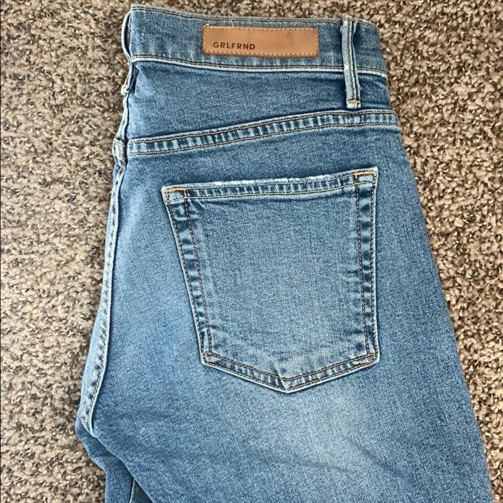 GRLFRND Candice jeans, color: love hurts sz 25